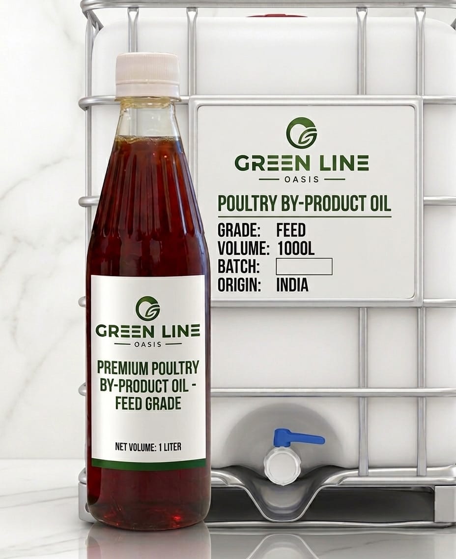 Poultry Oil - Pure poultry-derived oil for feed and industrial applications
